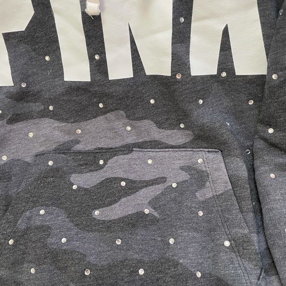 Victoria’s Secret pink Bling hoodie. - Picture 2 of 3